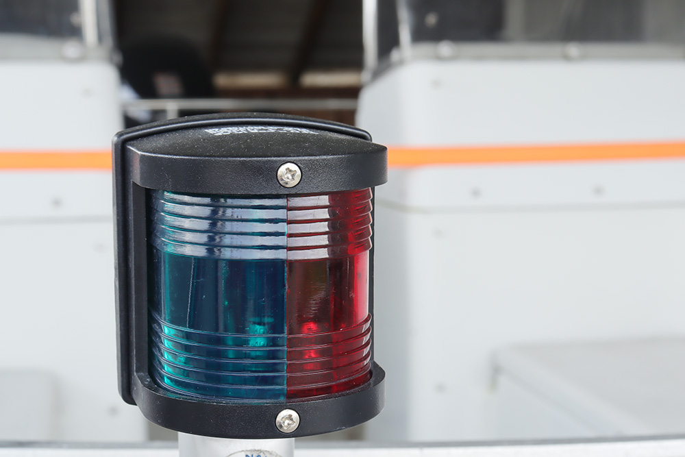 Lanterneføring på båt