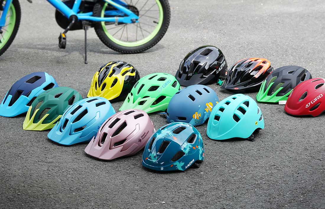 Test av hjelmer for barn