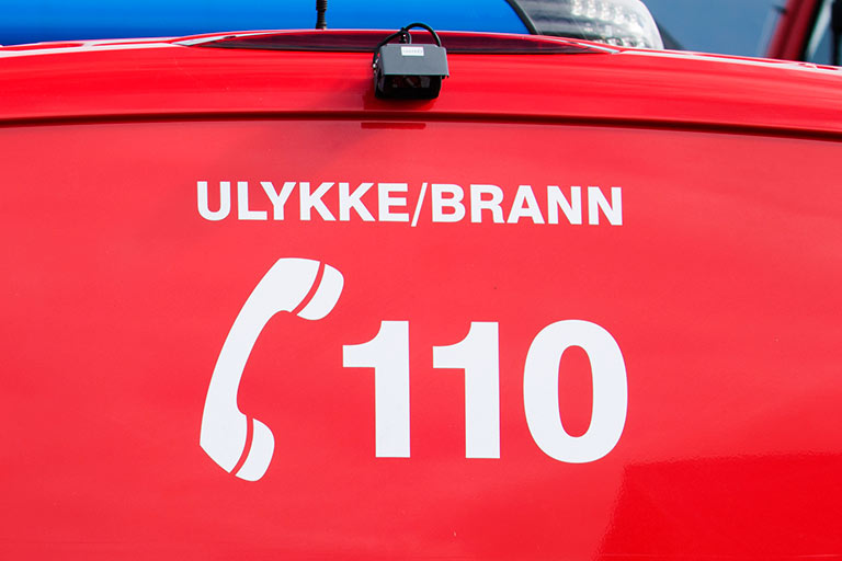 Brann nødnummer 110