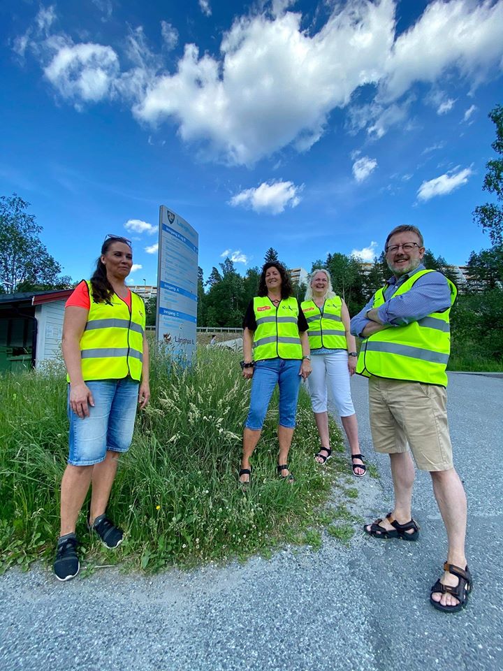 Natteravnene i Langhus ute i sommer